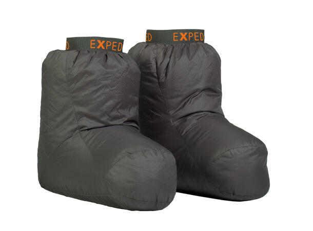 Exped Down Sock charcoal L 