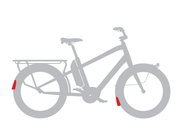 Benno Leather Mudflap (1), Black All Models 