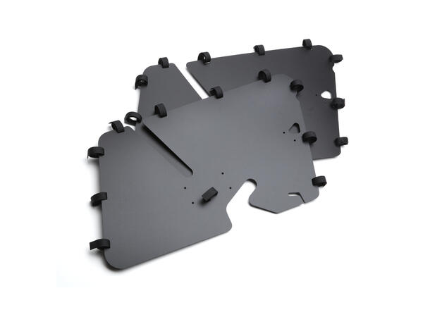 Benno Boost Poly Wheel Guard Set Rack #3 For Utility Rear Rack #3 