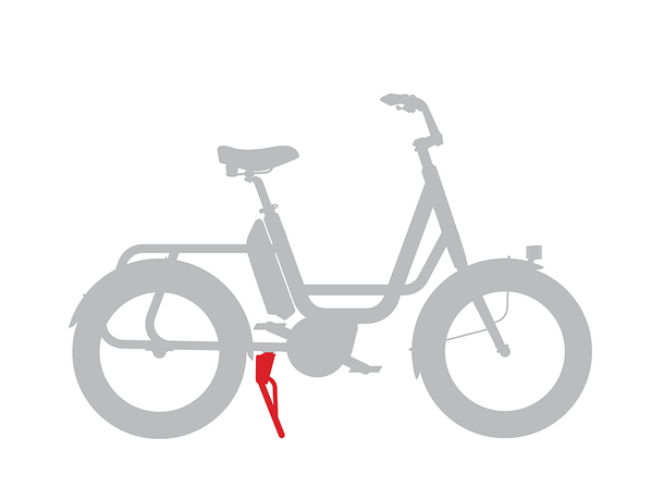 Benno RemiDemi Dual Kickstand RemiDemi EVO 2, RemiDemi XL EVO 1 