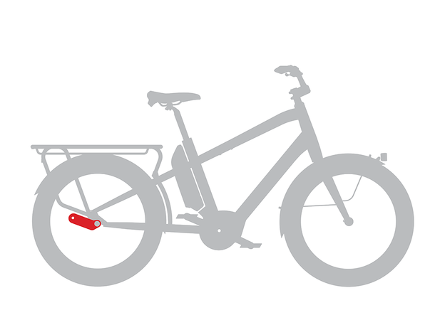 Benno Trailer Adapter Thru Axle Mount Boost EVO 5+, 46er 