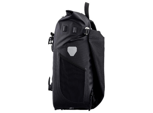 Ortlieb Vario High-Vis black reflective 26 L QL 2.1 