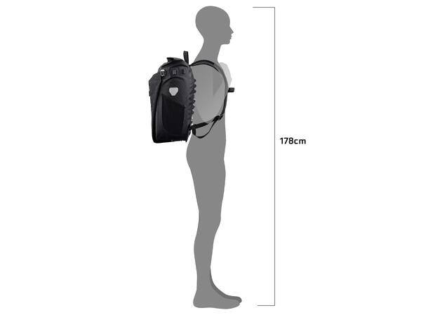 Ortlieb Vario High-Vis black reflective 26 L QL 2.1 