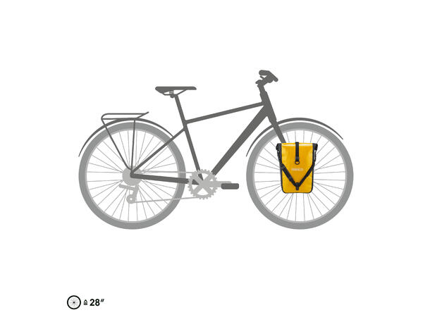 Ortlieb Sport-Roller sunyellow - black 2x12,5  L QL2.1 