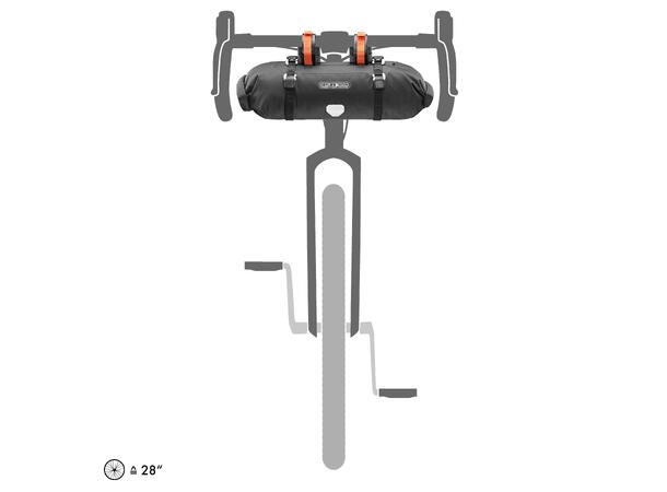 Ortlieb Handlebar-Pack black matt 9 L Velcro 