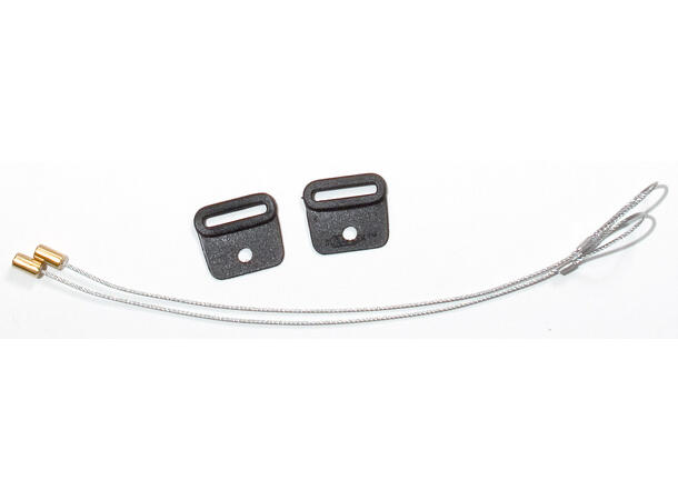 Ortlieb Anti-Theft-Device silver short 