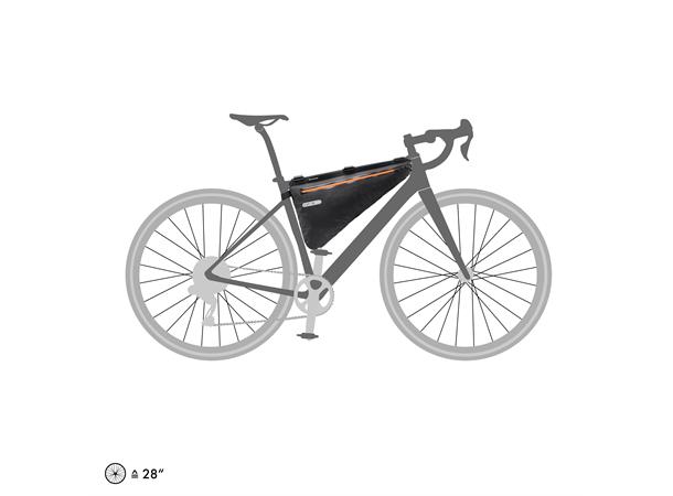 Ortlieb Frame-Pack black matt 6 L Velcro 