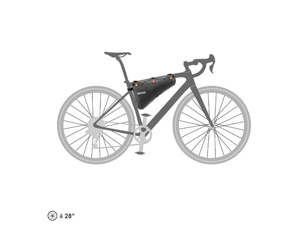 Ortlieb Frame-Pack RC black matt 4 L Velcro 