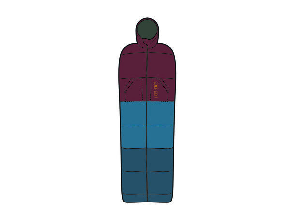 Exped Dreamwalker burgundy S 