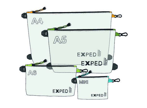 Exped Organizer Vista sunshine A4 