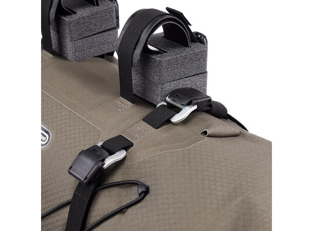 Ortlieb Handlebar-Pack dark sand 15 L Hook and loop straps 