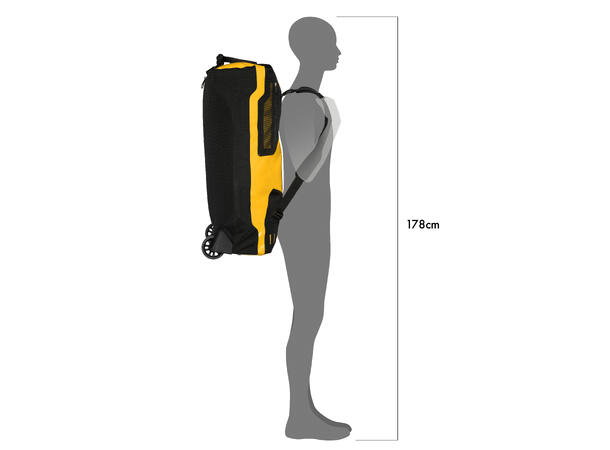 Ortlieb Duffle RS sunyellow - black 85 L 