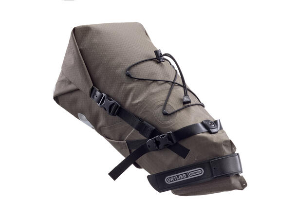 Ortlieb Seat-Pack dark sand 11 L Hook and loop straps 