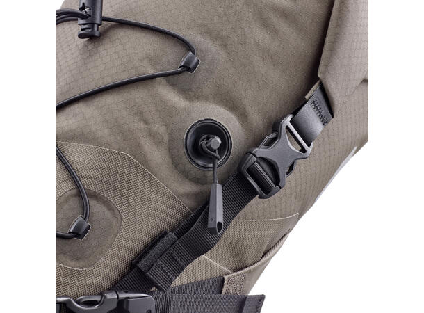 Ortlieb Seat-Pack dark sand 11 L Hook and loop straps 