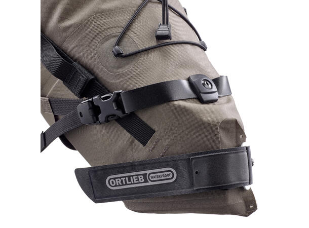 Ortlieb Seat-Pack dark sand 11 L Hook and loop straps 
