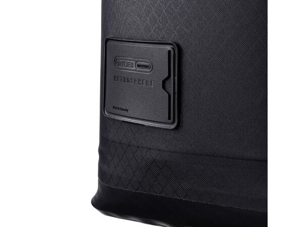 Ortlieb Soulo Metrosphere black embossed 25 L 