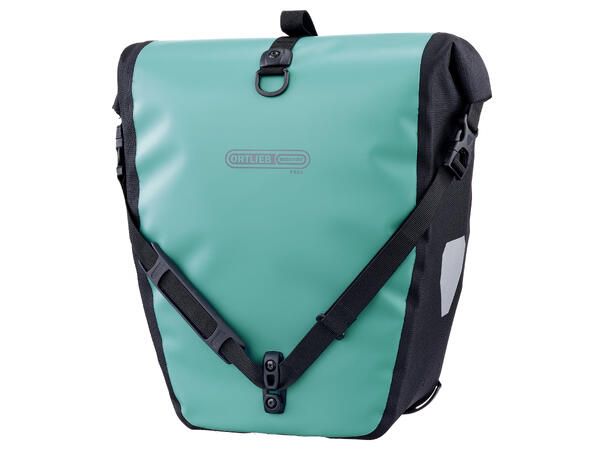 Ortlieb Back-Roller Free lagoon - black 2x20 L QL2.1 