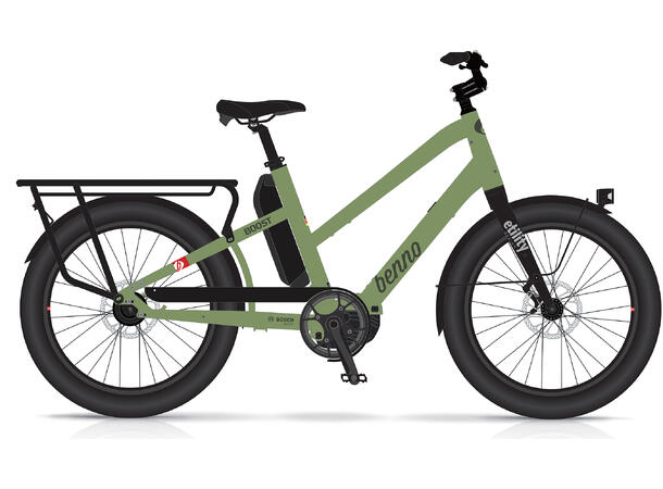Benno Boost Enviolo Belt CX545 Moss Green, Easy On, EVO 7 