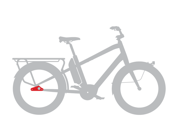 Benno Trailer Adapter QR Mount Long Boost EVO 1 - EVO 4 