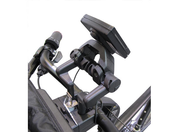 Ortlieb Handlebar Mounting-Set Support black 