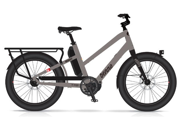 Benno Boost Enviolo Belt CX545 Titanium Gray, Easy On, EVO 7 
