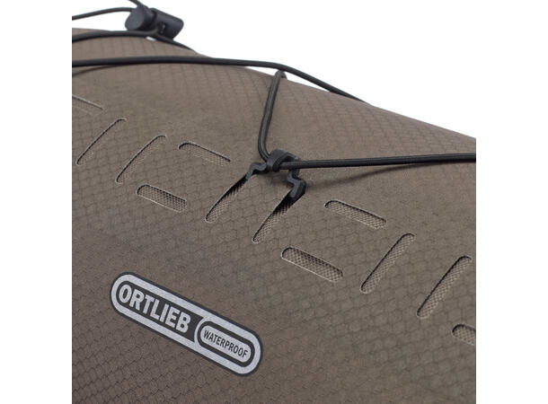 Ortlieb Dry-Pack dark sand,  12 L, O-Strap 