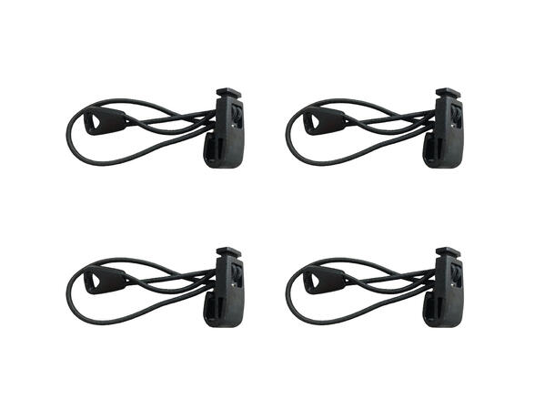 Ortlieb Safe-It Mounting-Set 4-pack black 