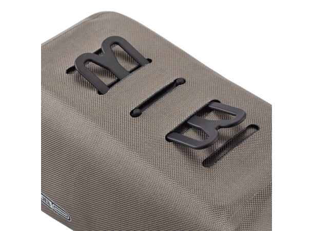 Ortlieb Toptube-Bag dark sand,  1,5 L, Perforated straps 