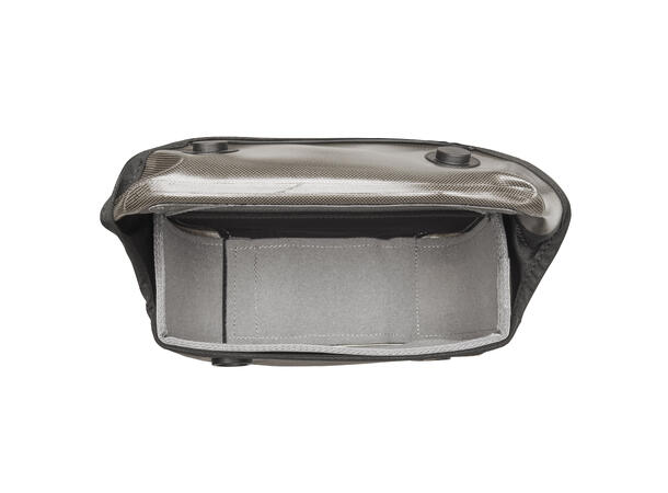 Ortlieb Toptube-Bag dark sand,  1,5 L, Perforated straps 