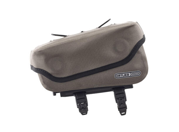 Ortlieb Toptube-Bag dark sand,  1,5 L, Perforated straps 