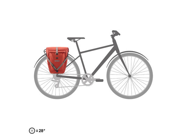 Ortlieb Back-Roller Plus dark chili,  20 + 3L , QL2.2 