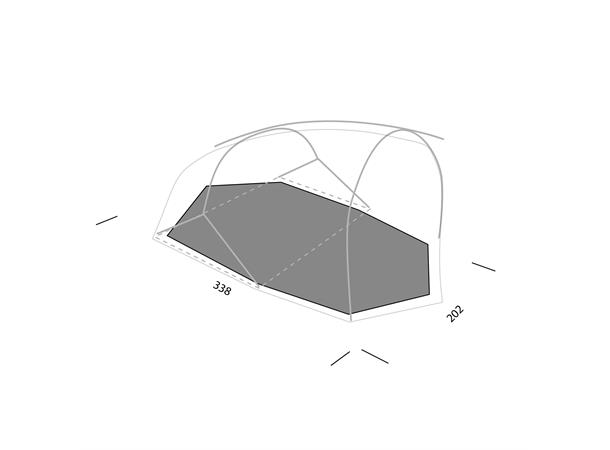 Exped Outer Space II Footprint grey 