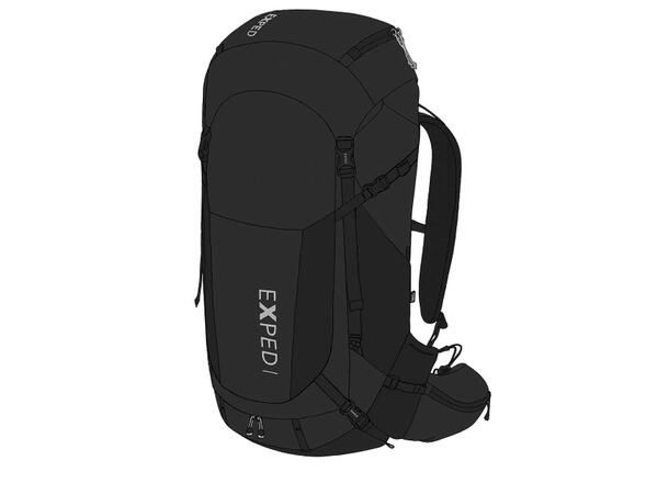 Exped Ridgeline 65 black L/XL 