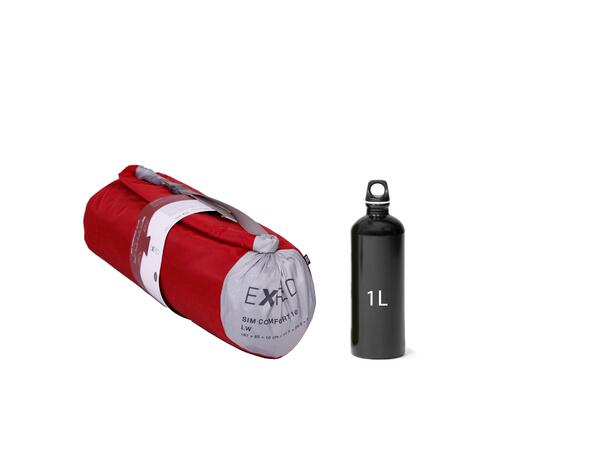 Exped SIM Comfort 10 ruby red LW 
