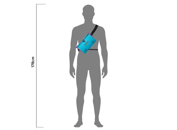 Ortlieb Velo-Sling Cyber cyber blue 3L 