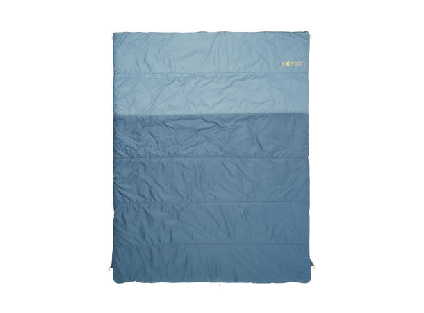 Exped MegaSleep Duo blue/sunyellow 