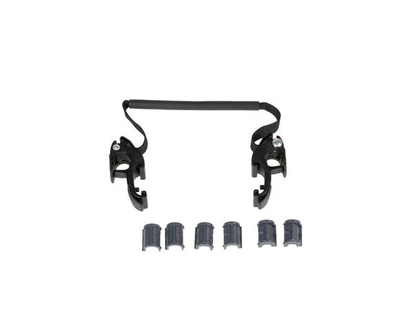 Ortlieb QL2.1 mounting hooks (16-mm) and handle 